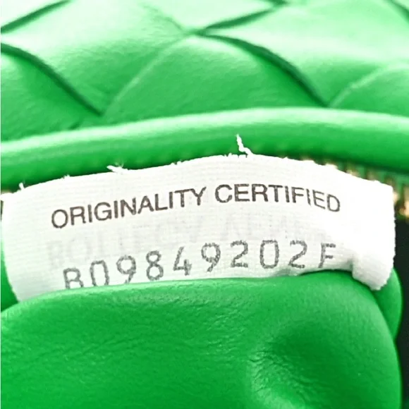 Bottega Venetta mini Jodie - parakeet color - Picture 8 of 12